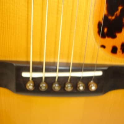 2000 Martin HD-28LSV Vintage Series Large Soundhole Dreadnought Acoustic Guitar, Natural with Electronics Includes Tweed Case image 5