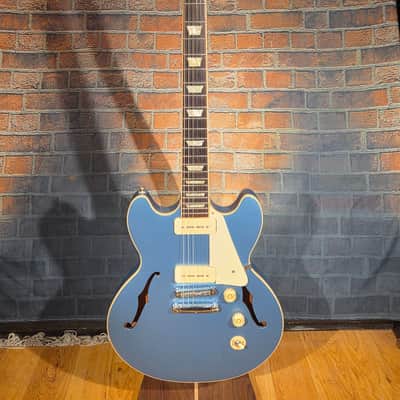 Gibson 2012 Midtown Standard P-90 Pelham Blue w/ Gibson HSC & Bone Nut image 3