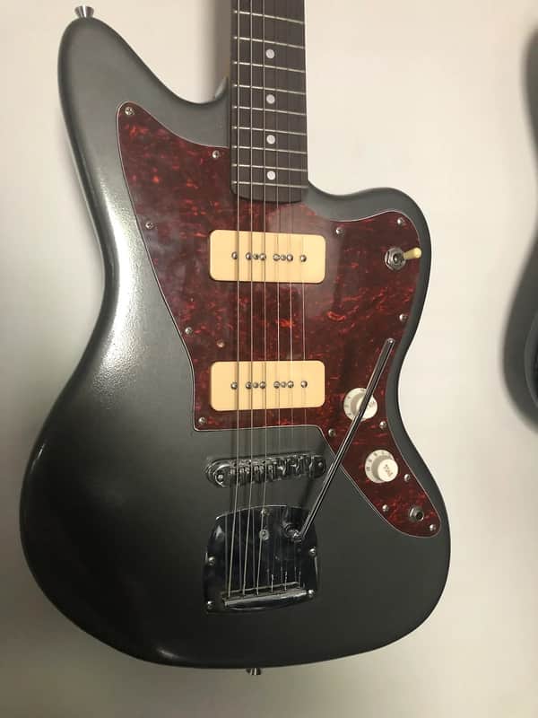 Fretwire Offset P90 Jazzmaster style with Tusq XL nut and roller bridge/string trees image 1