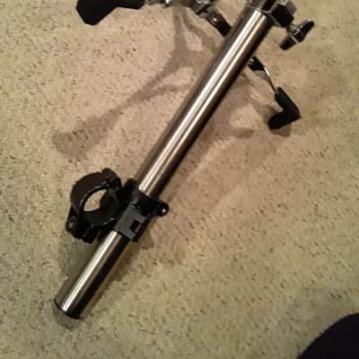 (Very Rare) Vintage Tama Titan Adjustable Telescoping Legless Rack Snare Mount with Mounting Clamp & Memory Lock Included image 8