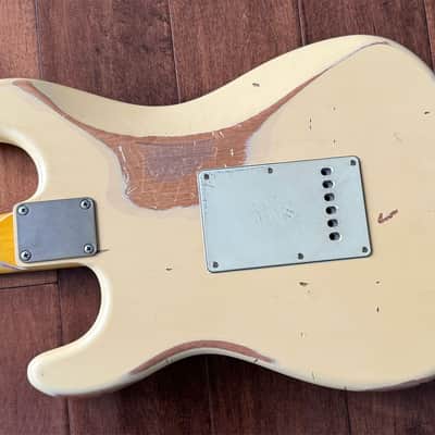 Nash Guitars Model S-63 Vintage White Lollar Pickups Rosewood Neck VSN131 image 8