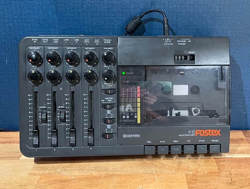 Fostex X-18 4-Track Multitrack Cassette Recorder image 1