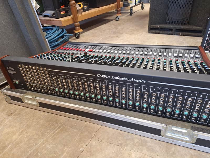 Carvin MX2488 Mixer 1980s - Black/Wood image 1