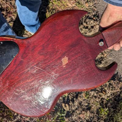 Gibson EB-3 1967- Cherry Red image 8