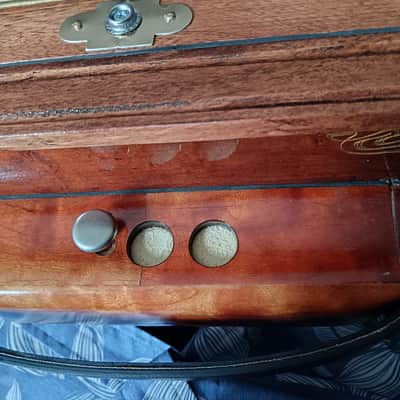 Creole Cajun Accordion with case and Strap by Paul Guidry image 8