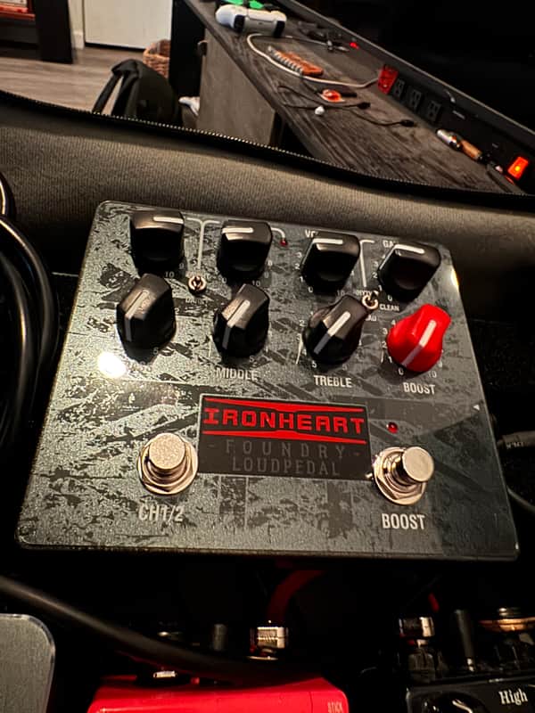 Laney Ironheart Foundry Loudpedal 2-Channel 60-Watt Guitar Amp Pedal 2023 - Present - Black image 1