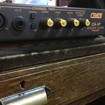 Crate CA-1P Acoustic guitar preamp image 3