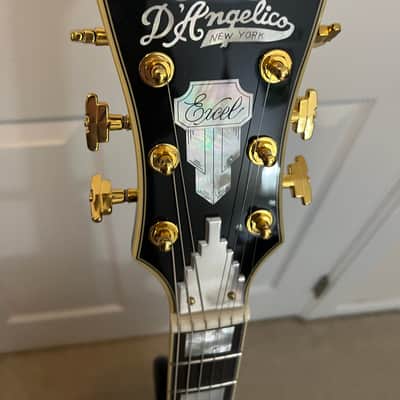 2017 D’Angelico Excel EX-SS semi-hollow archtop Blue Burst+ OHSC + Schallers 100% MINT image 3
