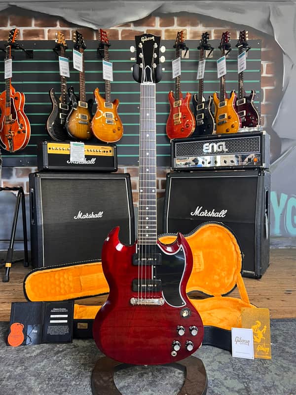 Gibson Custom Shop 1963 SG Special Reissue VOS Cherry Red 2024 Electric Guitar