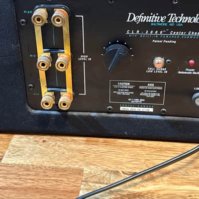 Definitive technology CLR 3000 center channel speaker home theater image 10