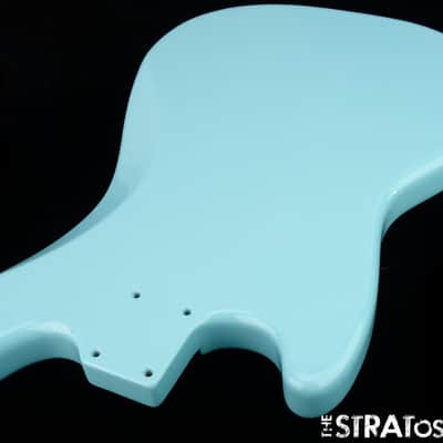 * Fender Kurt Cobain Mustang BODY Electric Guitar Parts Sonic Blue #820 image 4
