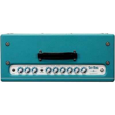 Tone King Sky King 35W 1x12 Tube Guitar Combo Amp Regular Turquoise image 5