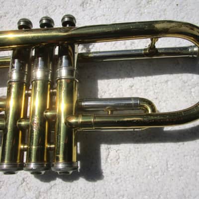 Conn NY Symphony Special Trumpet, 1936, Highly Engraved, Original Finish & Case image 12