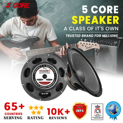 5 Core 12" Guitar Speaker for Guitar Amplifier Universal Replacement 90W RMS SP 12135 GTR image 8