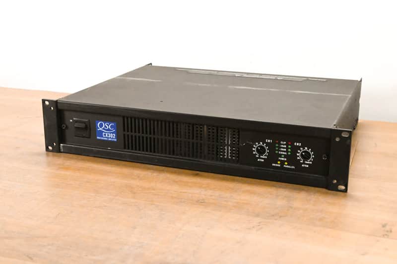 QSC CX302 2-Channel Power Amplifier CG0103N image 1