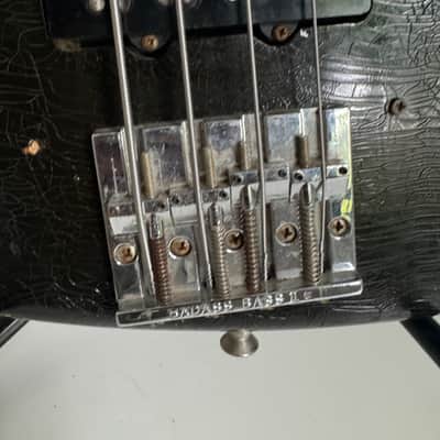 Fender Jazz Bass 3-Bolt with Maple Fretboard 1976 - Black image 12