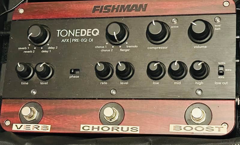 Fishman ToneDeq AFX Preamp EQ and DI with Dual Effects