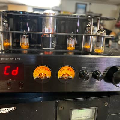 AOSIBAO Hi-Fi Tube Amplifier AV-889 good working great cosmetic condition image 3