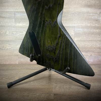 Custom Modded Schecter E-1 Apocalypse – High-Gain Hot-Rod (Rusty Grey Finish) - USED image 6
