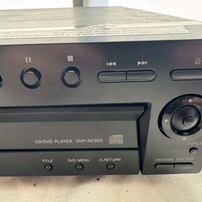 Sony DVP-NC600 5-Disc Carousel Changer CD/DVD Power Tested No Remote image 4