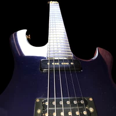 1985 Gibson Q-2000 Metallic Blue! Gibson’s Roaring Superstrat! OHSC!!! image 9