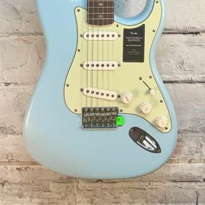 Fender Limited Edition Vintera II Road Worn '60s Stratocaster -- Sonic Blue image 1