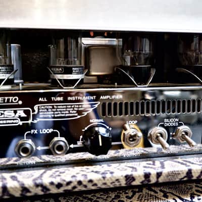 Mesa Boogie Stiletto Trident II Head and 4x12" Cabinet -2011-2012- Snakeskin - Ultra Rare image 23