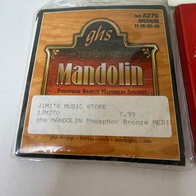 Mixed Brands Acoustic Guitar Strings Mixed Lot (15 Sets) + Mandolin Strings Unknown image 2