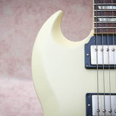 GIBSON USA Custom Shop '61 Les Paul SG Standard Reissue Vibrola VOS "White + Rosewood" (2012) image 10