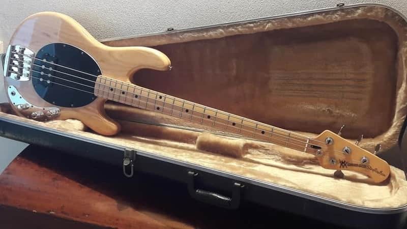 Music Man Stingray 1982 - Natural super rare 4 bolt Strings through image 1