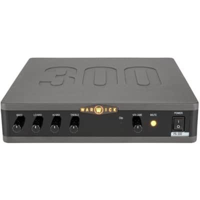 Warwick PA 300 Bass Power Amp Head with 4-Band Equalizer 300 Watt image 2