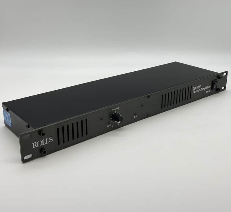 Rolls RA170 70-Volt Power Amplifier 2010s - Black image 1