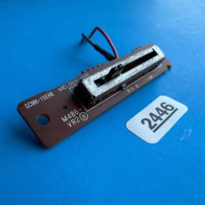 CASIO MT-100 Vintage Keyboard Part: Melody Slider Pot PCB Board [M486-VR2B] image 2