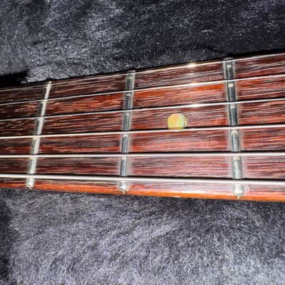 Fender American Deluxe Stratocaster 2005 Crimson Transparent image 8