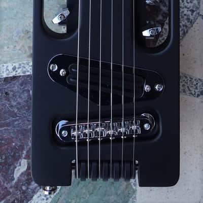 Traveler Ultra Light Electric Standard Travel Guitar, Matte Black image 10