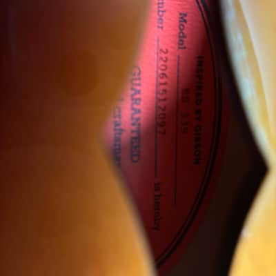 Epiphone ES-339 2020 - Present - Vintage Sunburst image 4