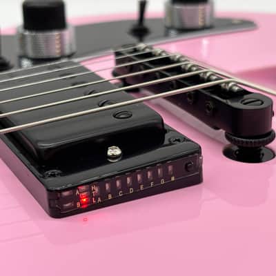 Ciari Travel Guitars Steve Stevens Premier Signature "Josie" 2026 Pink with Free Backpack! image 11