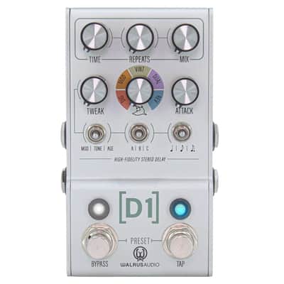 Walrus Audio MAKO Series D1 High-Fidelity Delay V2 Pedal - Open Box image 1