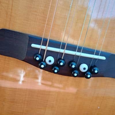 Octave Mandolin/8-String Tenor Converted Mitchell Travel Guitar, Solid Top image 4
