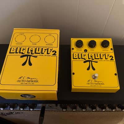 Electro-Harmonix / JHS Big Muff 2 Dual Op-Amp Fuzz 2025 YELLOW THIRD MAN EXCLUSIVE image 1