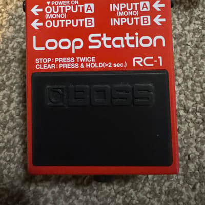 Boss RC-1 Loop Station 2014 - Present - Red image 3