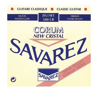 Savarez 500CR New Cristal Corum Classical Guitar Strings - Normal Tension