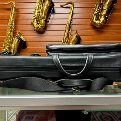 Reunion Blues San Francisco Leather Alto Saxophone Case w/ LARGE POCKET! image 10
