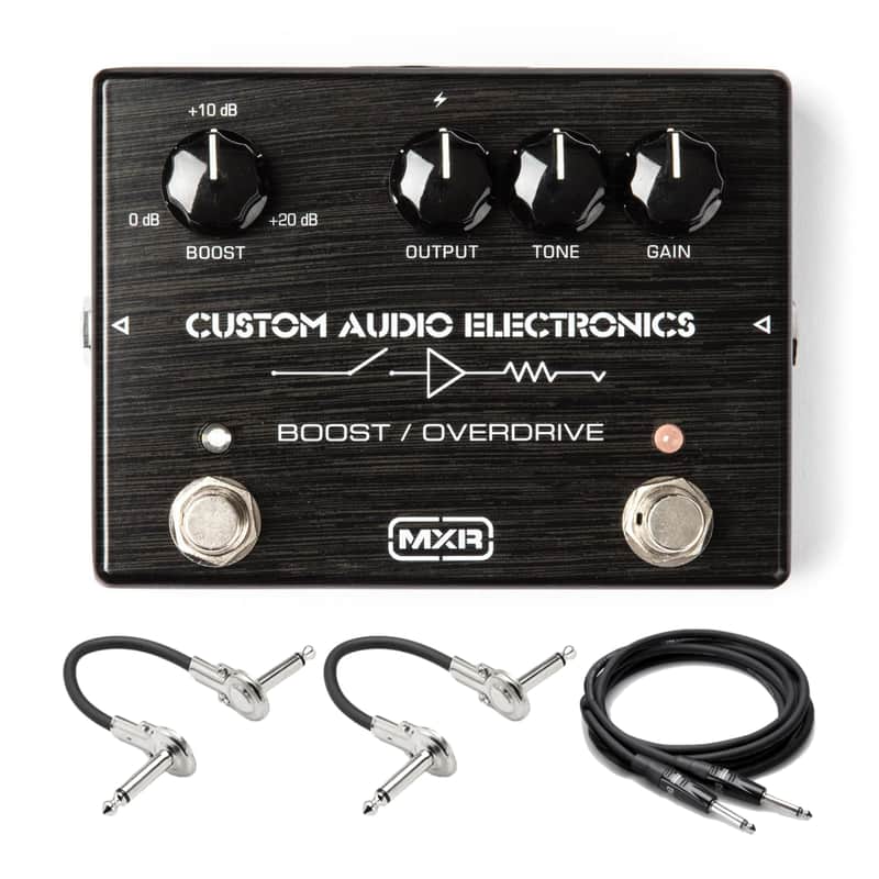 New MXR CAE Custom Audio Electronics MC402 Boost/Overdrive Guitar Effects Pedal image 1