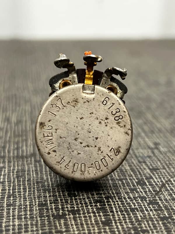 CTS 1 Meg Potentiometer  1961 1962 solid shaft pot image 1