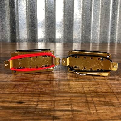 Guitar Project Parts Humbucker Pickup Set Black image 2