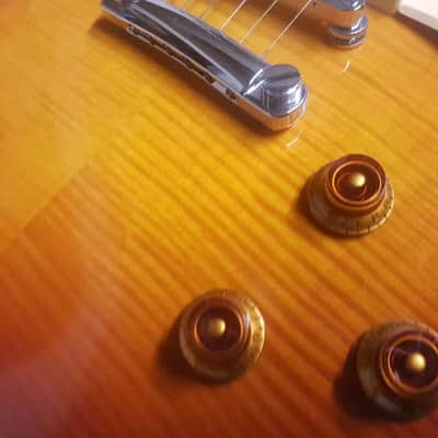 90's REVELATION by HOHNER UK LP FLAME TOP - KOREA MADE image 2