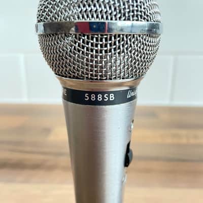 2x Vintage 1960s Shure 588SB Unisphere B Dynamic Microphone image 6