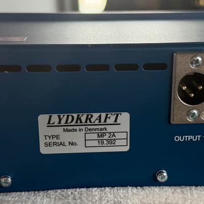 Tube-Tech MP 2A Dual Mic Preamplifier / DI - Blue image 7