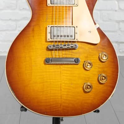 Gibson Les Paul Reissue 1959 - Slow Iced Tea Fade, Murphy Lab Heavy Aged image 8